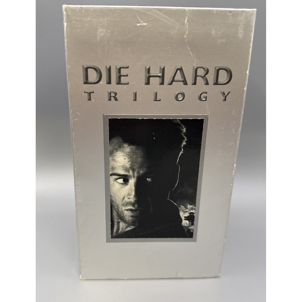 Die Hard Triology Vhs Box Set Bruce Willis